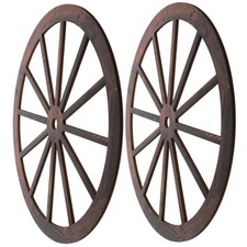  2 Pcs Vintage Decor Wooden