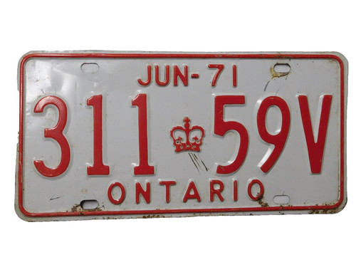 Ontario license plate - ontario,
