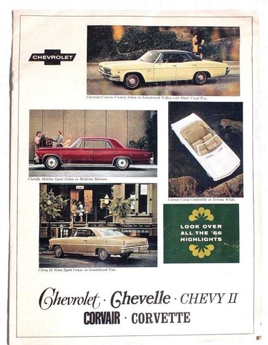Vtg original chevrolet - vtg,