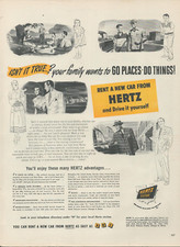 1950 Hertz Rent A Car Isn't It