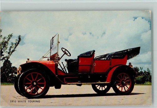 10066520 1910 white touring - -,