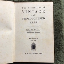 THE RESTORATION OF VINTAGE AND