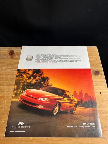 1998 vintage 9x11 car promo - 9x11,