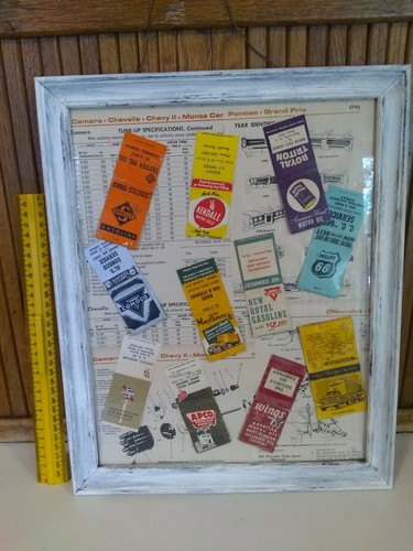 Vintage gas station matchbooks - vintage,