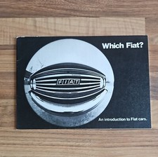 vintage Fiat introduction to